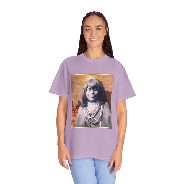 Mis Se Pah, Native American Child T-shirt, Native American Southwest T-shirt young girl,