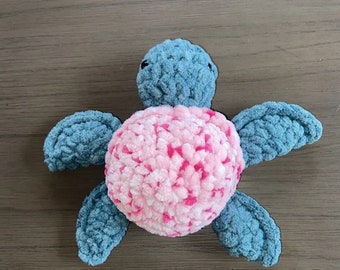 Crocheted chenille turtle Plush