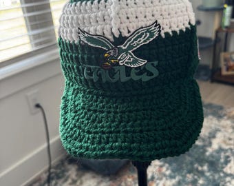 Crochet baseball cap