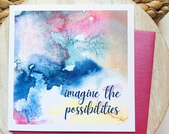Imagine the Possibilities | Single Card