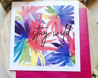 Stay Wild | Single Card