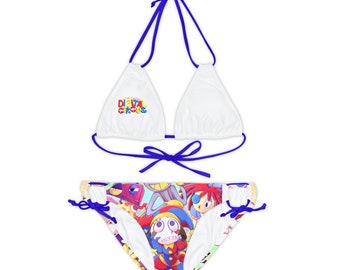 The Amazing Digital Circus TADC Strappy Bikini Set