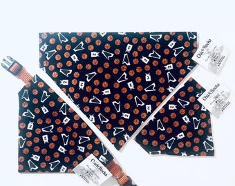 San Antonio Spurs Dylan Harper on Black: Over the Collar Pet Scarf