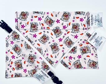 Pet Bandana - I Like My Books Spicy and my Coffee Icy