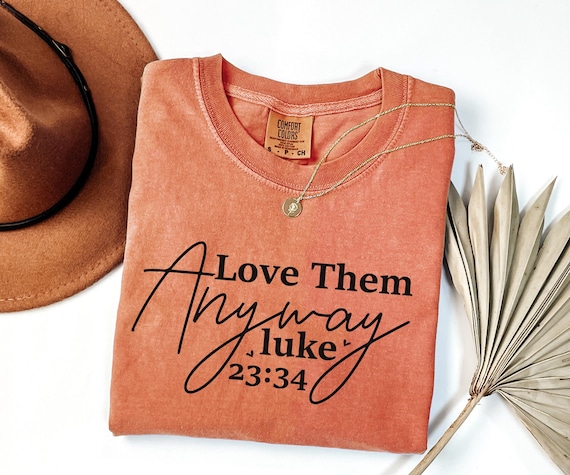 Comfort Colors® Religious Shirt Christian Shirt Jesus Shirt Womens Faith Shirt Bible Verse Shirt Christian Gifts Scripture Tshirt Church Tee