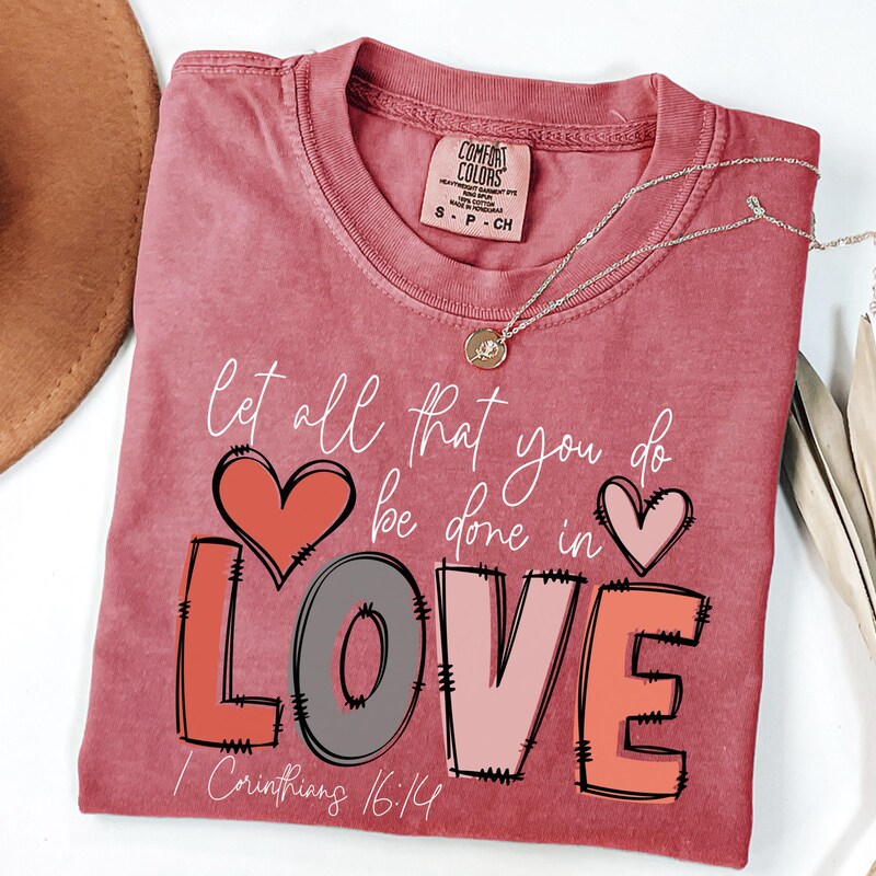 Christian Valentine Etsy