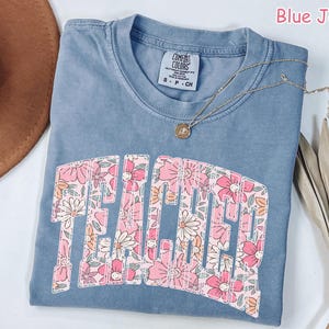 Camiseta floral para maestra Comfort Colors® - Regalo ideal para maestras - Camiseta floral de primavera para maestras - Regalo para maestras - Camiseta de agradecimiento a la maestra imagen 6