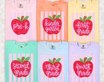 Comfort Colors® Teacher Grade Level Shirt, Back to School Teacher Team Shirts, Cute Matching Teacher Shirts, Trendy Teacher Squad Shirts