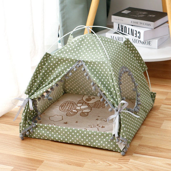 Cute Cat Tent: Cozy Retreat for Felines of All Sizes. Upgrade Your Pet's Comfort Today