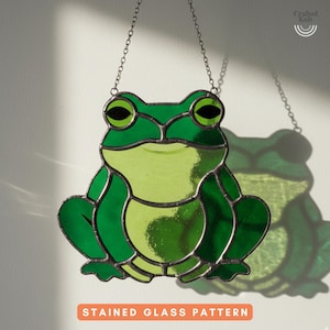 Stained Glass Pattern Bundle Animal Mix Suncatcher Templates PDF Beginner Friendly Modern Glass Art Design PDF Beginner Stained Glass Bundle