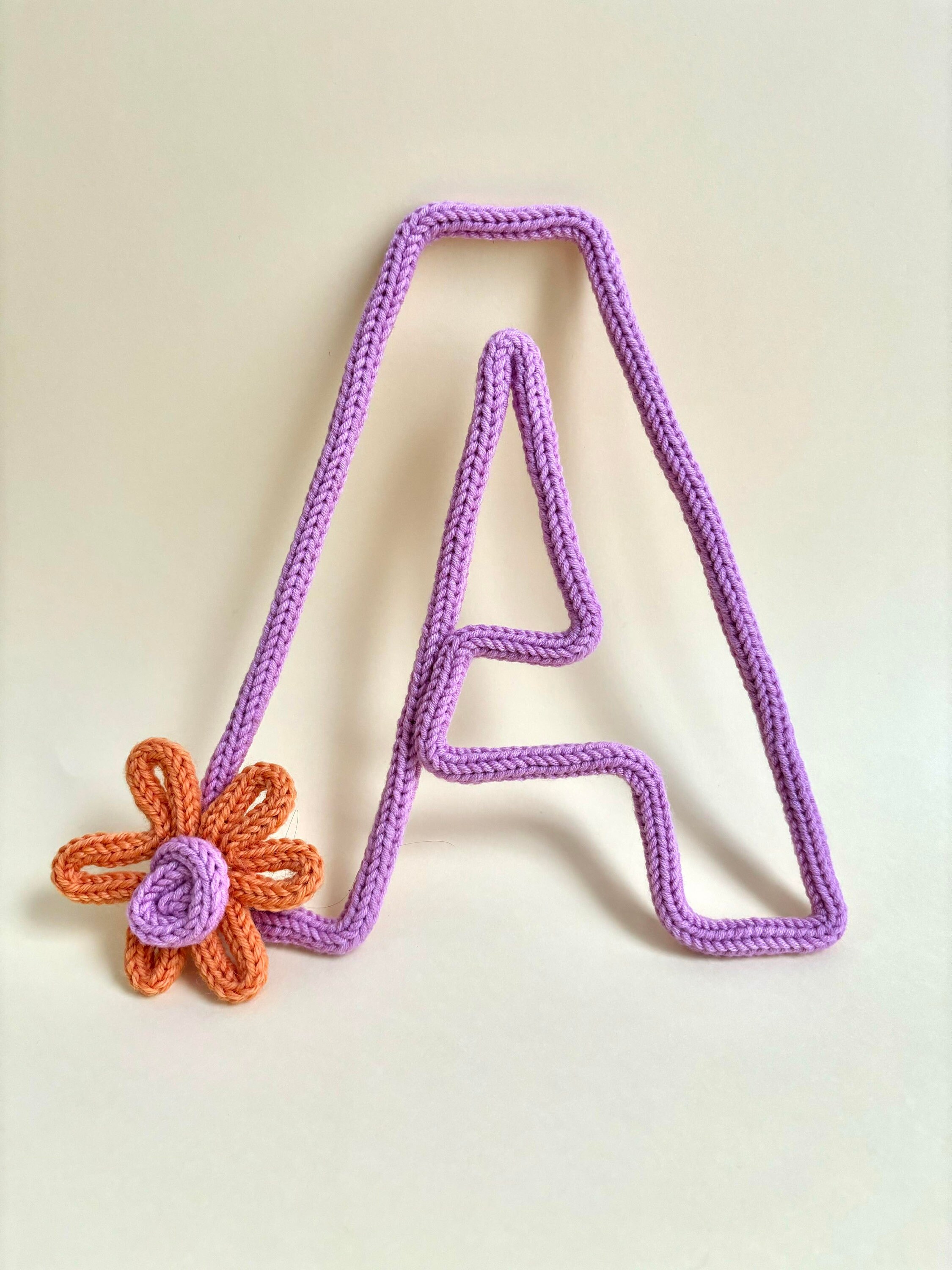Knitted Wire Art Template Bundle Letter Pattern for Wire Letter ...