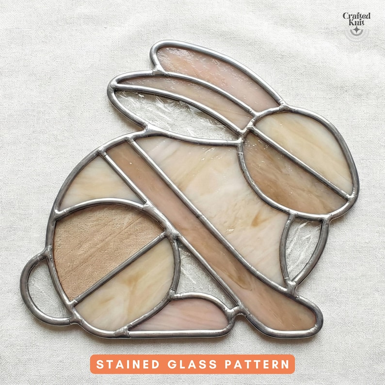 Stained Glass Pattern Bundle Animal Mix Suncatcher Templates PDF Beginner Friendly Modern Glass Art Design PDF Beginner Stained Glass Bundle