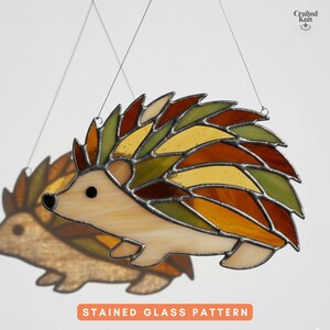 Stained Glass Pattern Bundle Animal Mix Suncatcher Templates PDF Beginner Friendly Modern Glass Art Design PDF Beginner Stained Glass Bundle