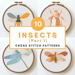 Paquete de patrones de punto de cruz de toda la tienda, diseños lindos, modernos, XStitch contado, descarga instantánea en PDF, acceso de por vida, fantasía, punto de cruz, perro en PDF imagen 18