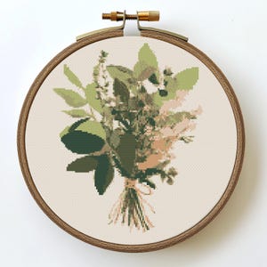 Farm to Table Cross Stitch Pattern Bundle Food Vegetables Herbs Kitchen Modern Rustic Counted XStitch PDF Farm House Decor Cross Stitch PDF
