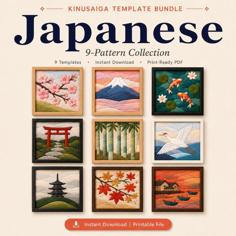 Kinusaiga Pattern - Etsy