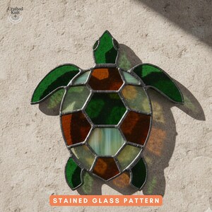 Stained Glass Pattern Bundle Animal Mix Suncatcher Templates PDF Beginner Friendly Modern Glass Art Design PDF Beginner Stained Glass Bundle