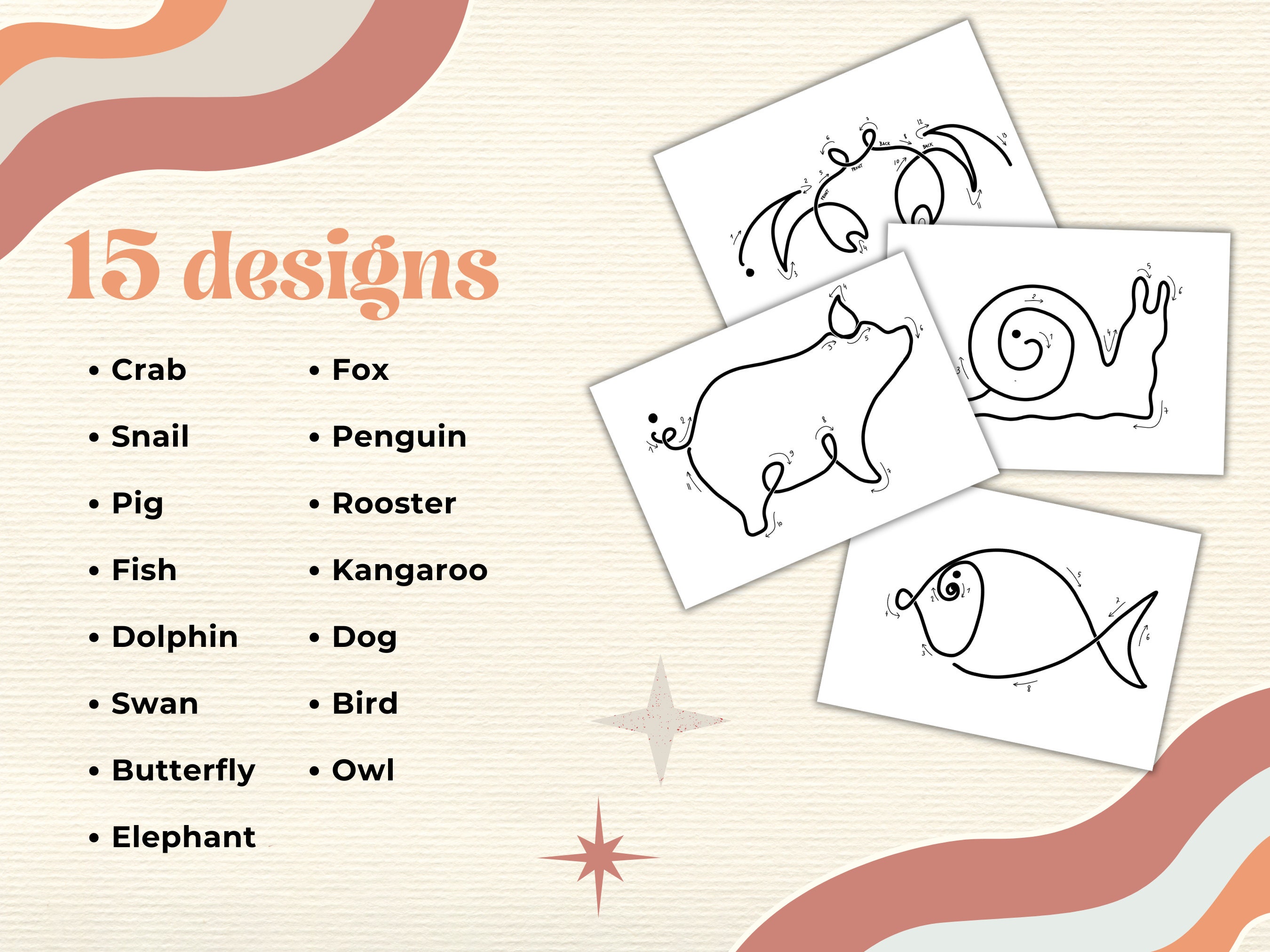 Knitted Wire Animal Template Animal Shape DIY Nursery Decor Kit Animal ...