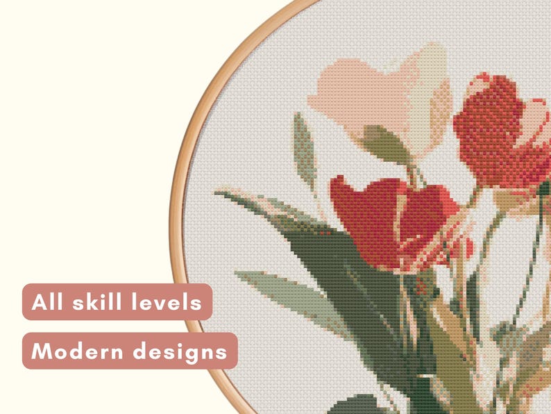 Paquete de patrones de punto de cruz de toda la tienda, diseños lindos, modernos, XStitch contado, descarga instantánea en PDF, acceso de por vida, fantasía, punto de cruz, perro en PDF imagen 6
