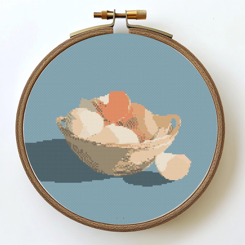 Farm to Table Cross Stitch Pattern Bundle Food Vegetables Herbs Kitchen Modern Rustic Counted XStitch PDF Farm House Decor Cross Stitch PDF