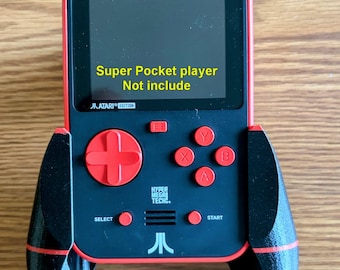 Evercade Super Pocket Grip and Display Stand  (Hyper Mega Tech player and accessories sold separately)