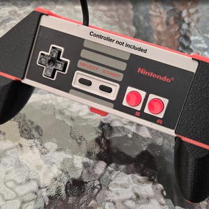 Classic NES-004 Grip attachment for a reimagined modernized retro experience (Controller not included)