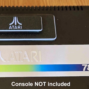 Cartridge slot dust cover for Atari 7800+ console (Console not included)