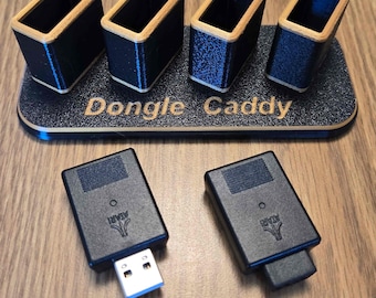 Atari Wireless Adapter Dongle Caddy: DB9/USB Storage