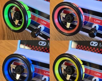 Pole Position Micro Player Rubberized Steering Wheel Expander Set