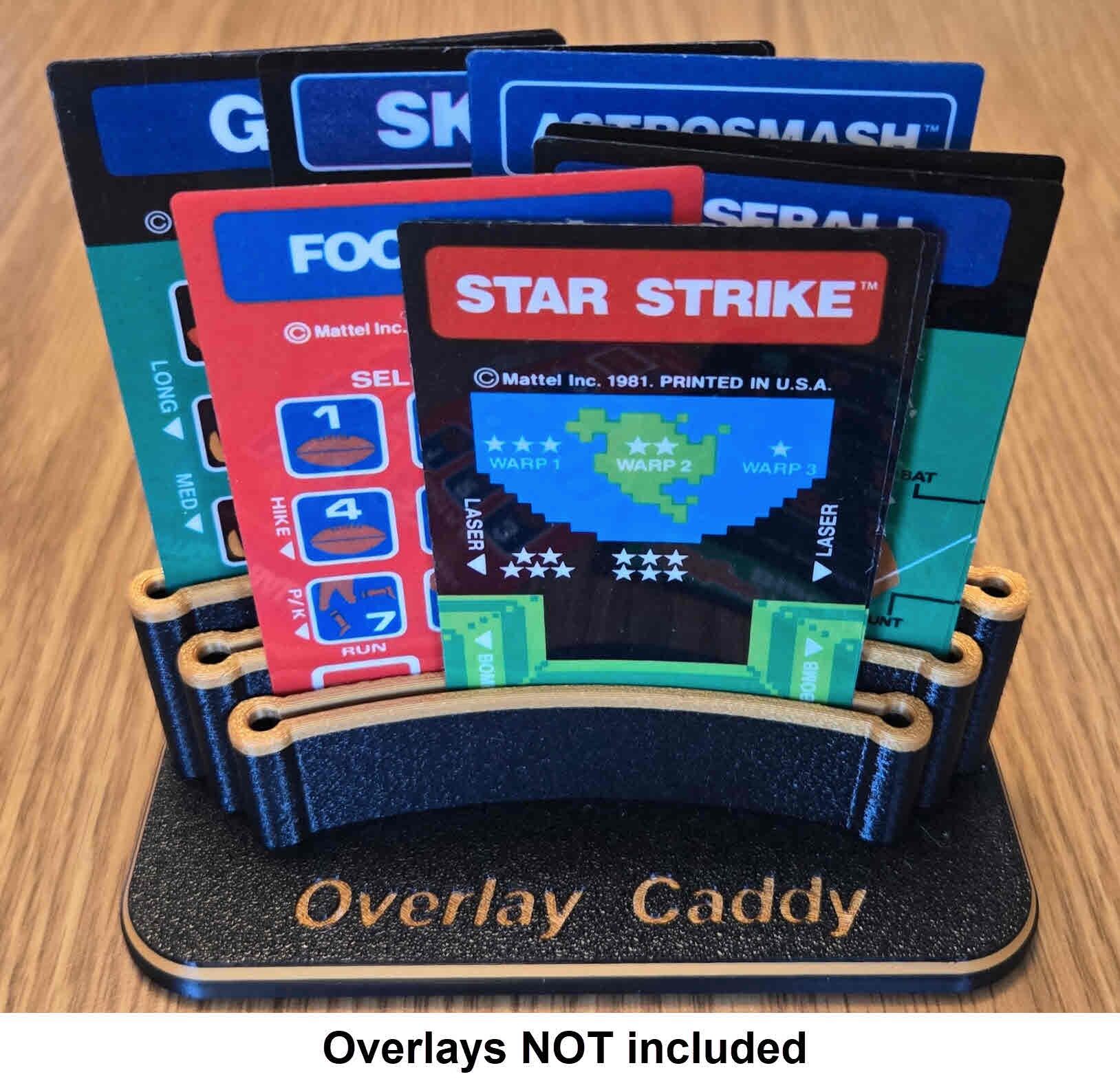 Notice + Overlays Pour Mattel Intellivision - Jeu Vidéo Vintage 1980