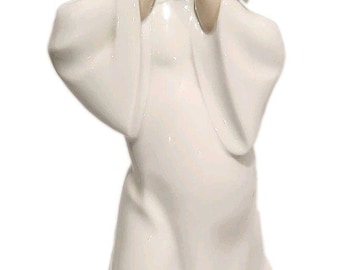 Vintage Lladro 9" Angel Mime Figurine Model 4959 Made In Spain (No Box)