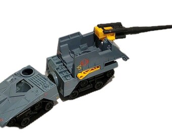 GI Joe Cobra Maggot Tank Vehicle Hasbro 1987 Vintage Incomplete