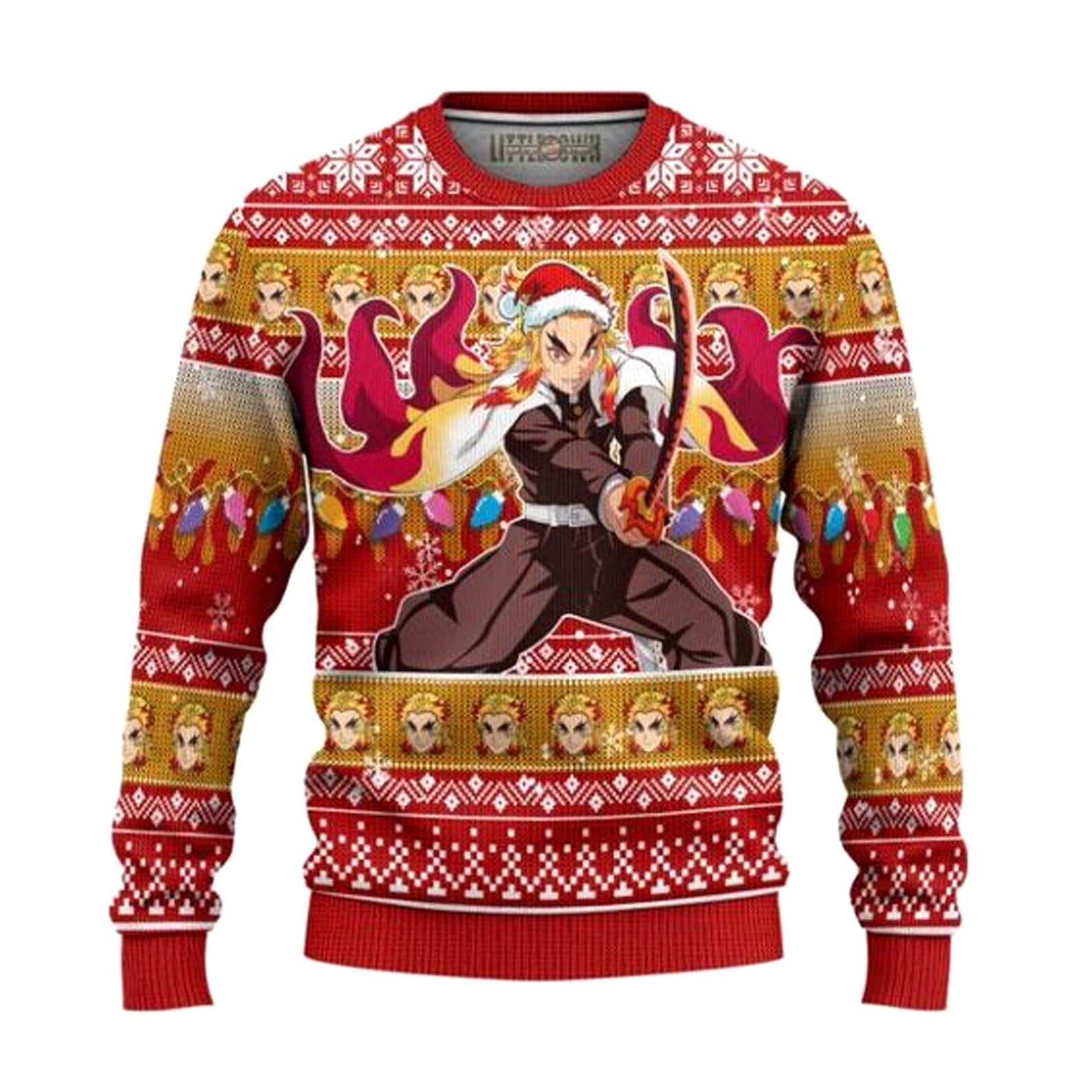 Anime ugly Christmas sweater