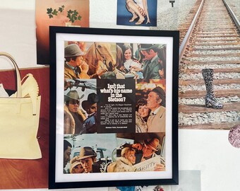 Vintage Stetson Advertisement Framed Art Ad Home Decor Memorabilia