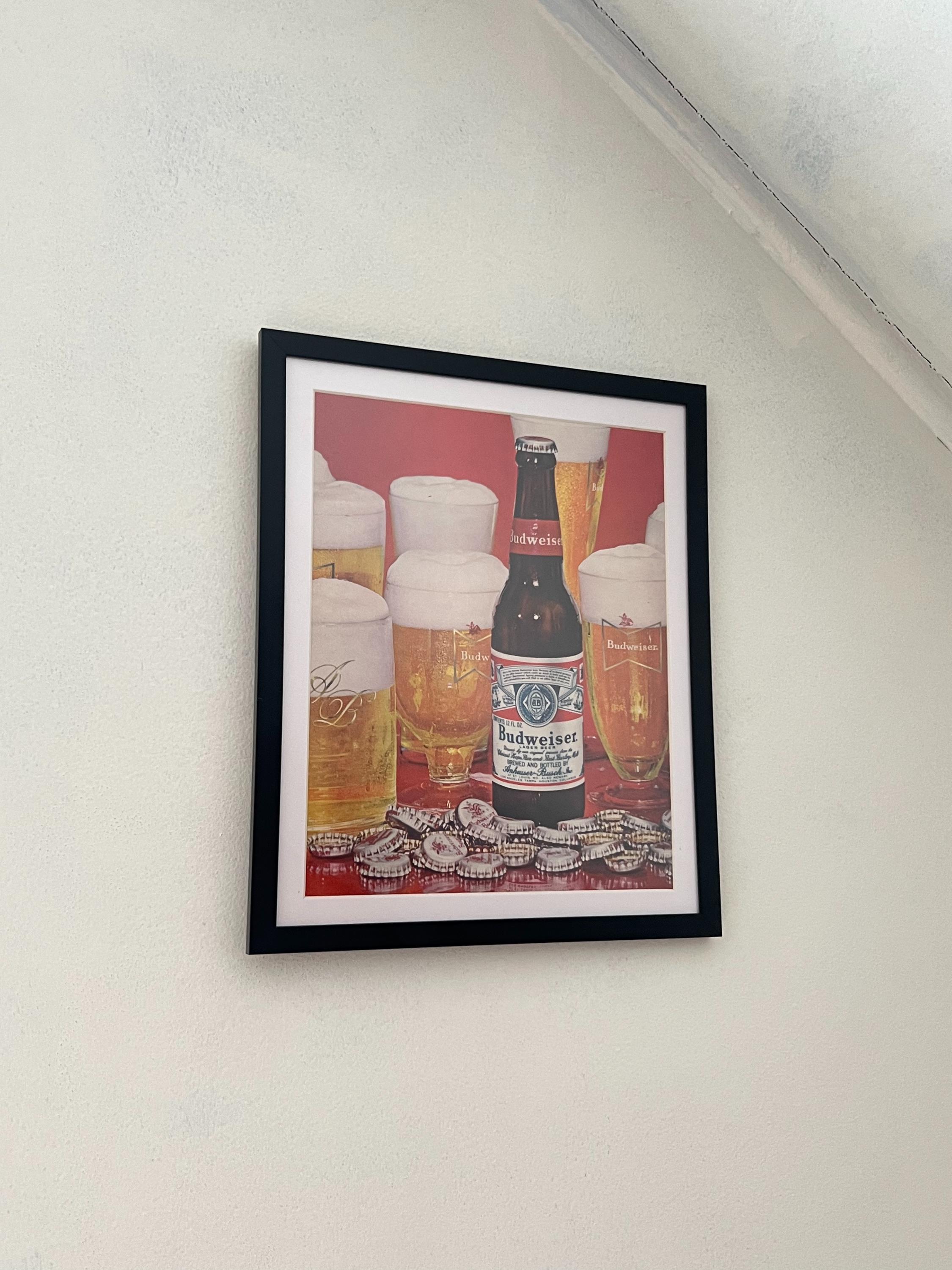 Budweiser Frame - Etsy