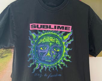 Vintage SUBLIME Second Hand Smoke XL T Shirt 1990's TULTEX - Etsy