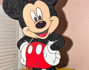 Mickey Mouse inspired piñata 29x20x4 inches