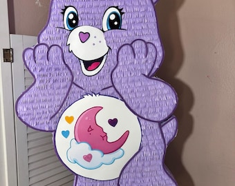 Care Bearss Inspired Piñata – Colorful Bear Birthday Party Decoration – Handmade Custom Piñata