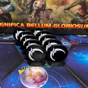 Twilight Imperium Frontier tokens - 3D upgrade set for TI4 Prophecy Of Kings Expansion