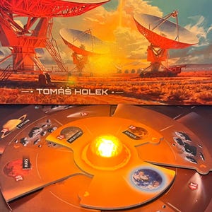 SETI: Search for Extraterrestrial Intelligence LED Sun Upgrade, light for the SETI boardgame
