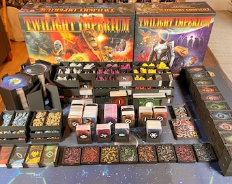 TI4 + POK + Thunders Edge Organiser - 3D Printed Organiser