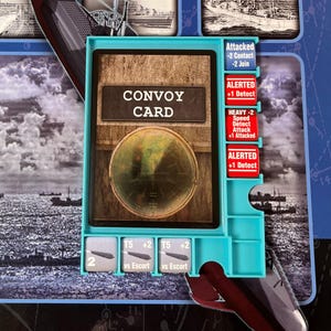 Bandejas de juegos de guerra compatibles con DVG Warfighter y Leader con espacio para cartas, fichas y tokens