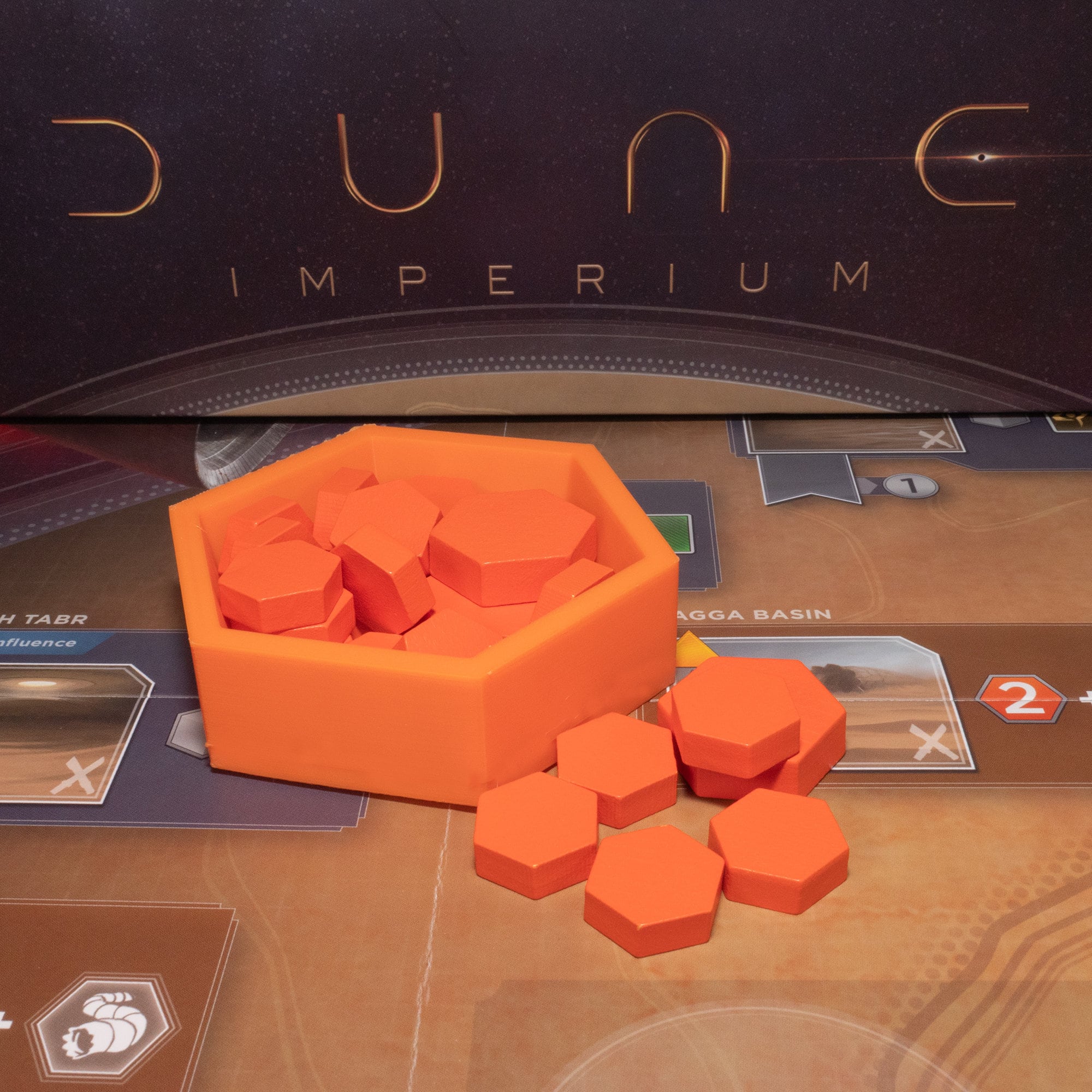 Dune Imperium Board Game Token Trays. Water, Spice and Solari Coin ...