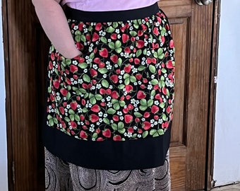 Ladies Strawberry Apron