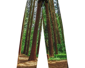 Redwoods Theme Pajama Pants