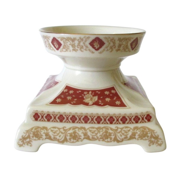 Vintage Lenox China Sultan's Court Pillar Candleholder Home Tableware Decor