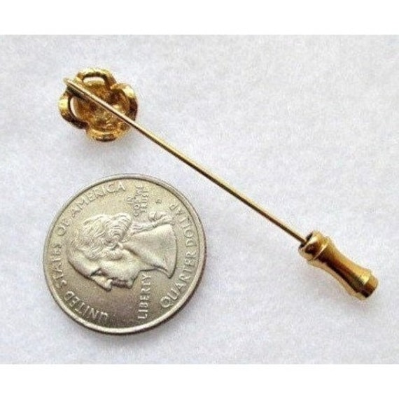 Vintage Simulated Opal Stickpin Cravat Pin Lapel … - image 5