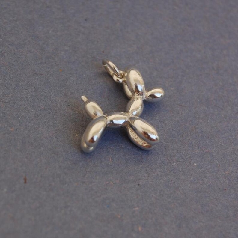 Sterling Silver Balloon Dog Pendant - Sterling Silver Balloon Dog Pendant Sterling Silver Balloon Dog Pendant - Sterling Silver Balloon Dog Pendant
