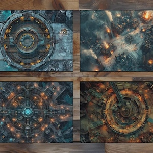 139 500 DnD compatible Battlemaps and Backgrounds - Digital Bundle – Printable RPG Terrain Scenes image 18