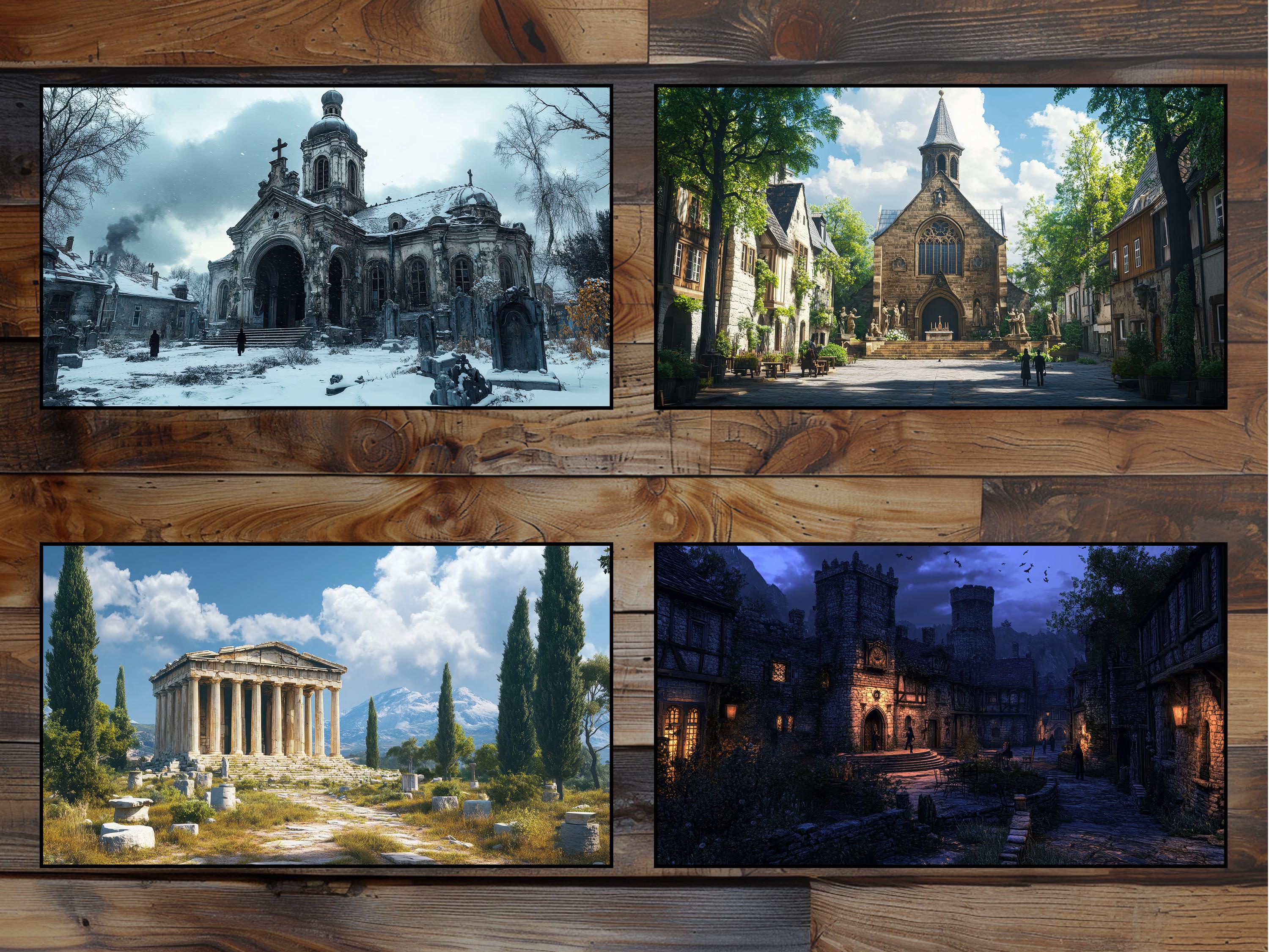 16,000+ Fantasy Backgrounds Bundle (ultra HD) for Dnd/ttrpg Backstories ...